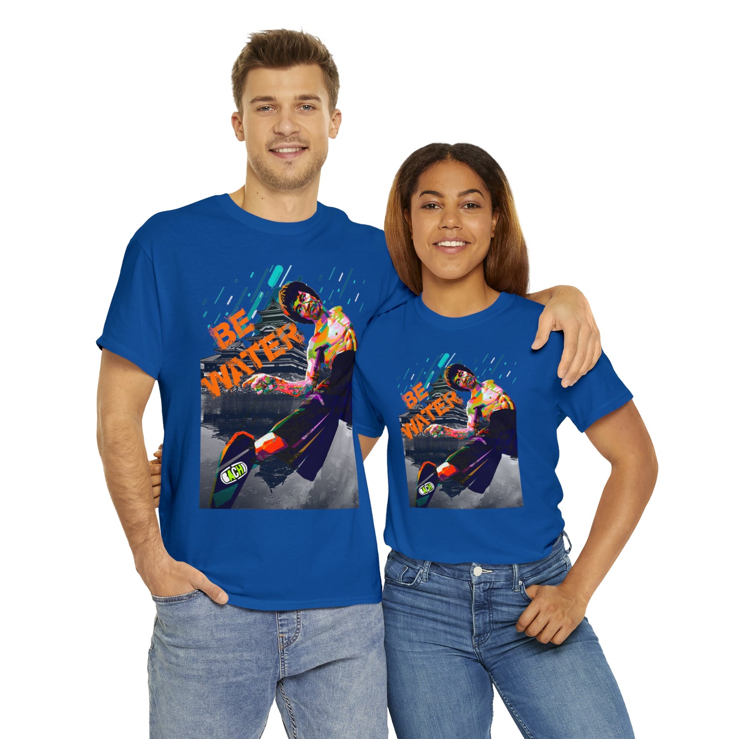 Vintage Martial Arts Graphic Tee - Kung Fu Legend Quote Print (Bachi)