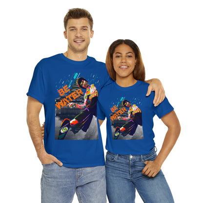 Vintage Martial Arts Graphic Tee - Kung Fu Legend Quote Print (Bachi)
