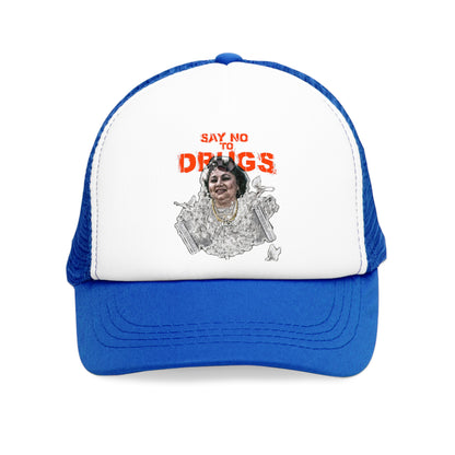 Streetwear Mesh Trucker Cap - Latin Icon Graphic Embroidered (Bachi)