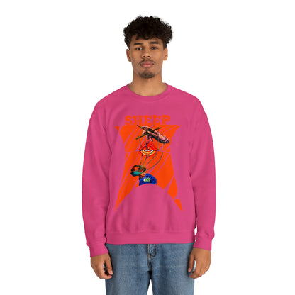 Unisex Sweatshirt Sheep And Puppet