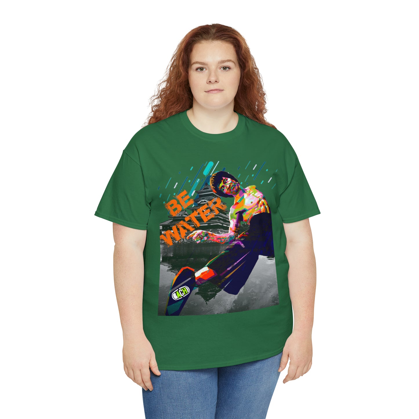 Vintage Martial Arts Graphic Tee - Kung Fu Legend Quote Print (Bachi)