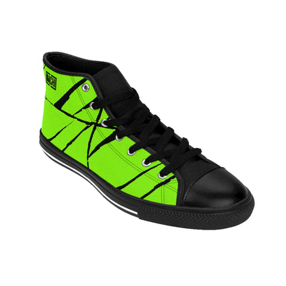 Men's High-top Sneakers Bachi Green Square