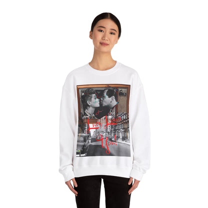 Vintage Sitcom Couple Graphic Sweatshirt - Retro TV Streetwear Print (Bachi)