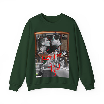 Vintage Sitcom Couple Graphic Sweatshirt - Retro TV Streetwear Print (Bachi)