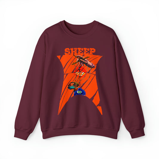 Unisex Sweatshirt Sheep And Puppet