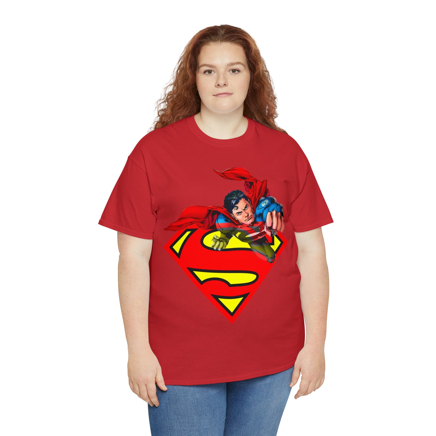 Vintage Comic Hero Graphic Tee - Cape Streetwear Print (Bachi)