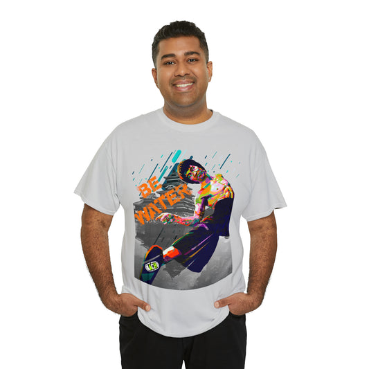 Vintage Martial Arts Graphic Tee - Kung Fu Legend Quote Print (Bachi)