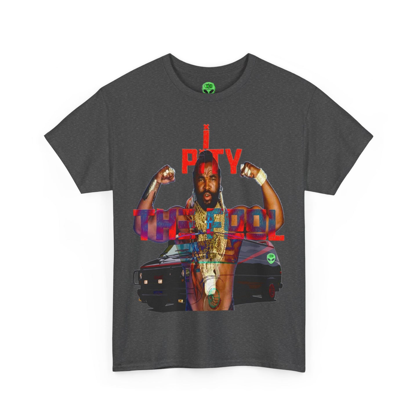 Vintage 80s TV Graphic Tee - Mohawk Icon Quote Streetwear Print (Bachi)