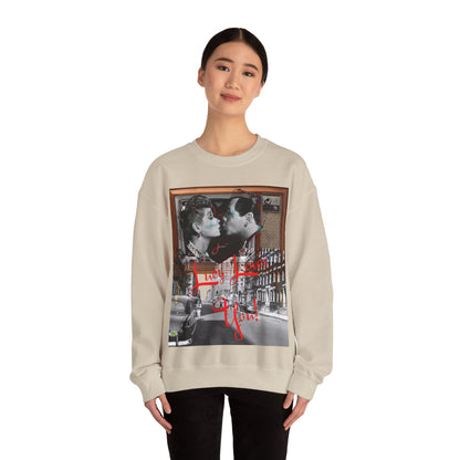 Vintage Sitcom Couple Graphic Sweatshirt - Retro TV Streetwear Print (Bachi)