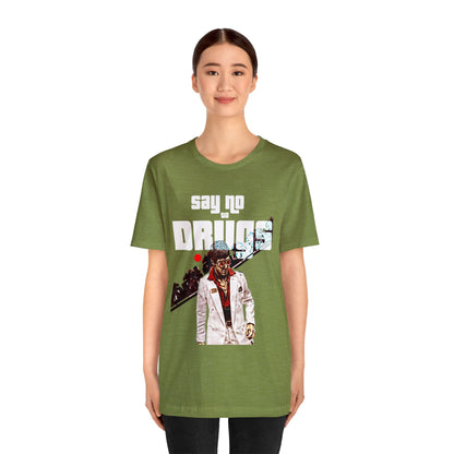Vintage Graphic Tee - Cult Cinema White Jacket Portrait Print (Bachi)