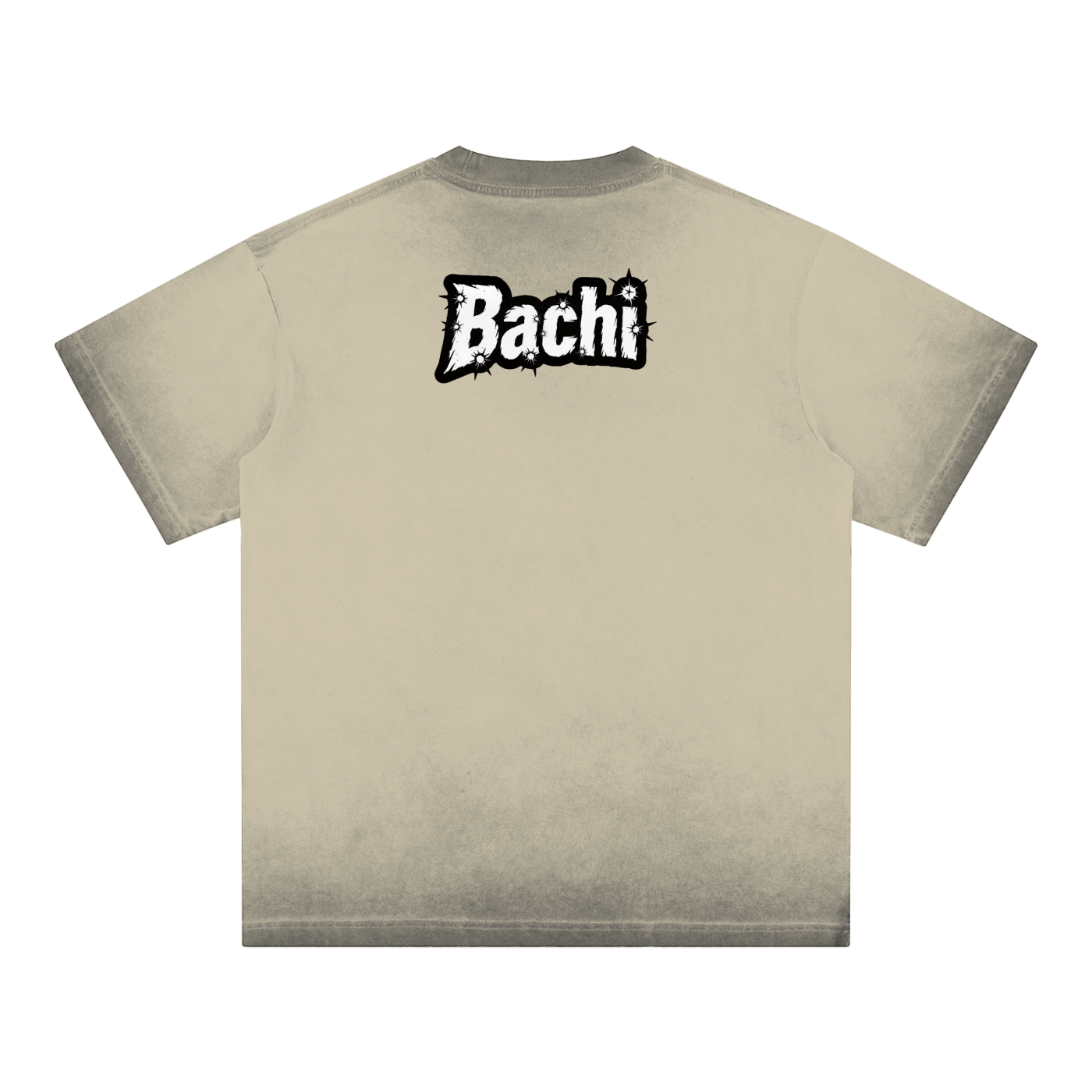 Unisex T-Shirt-I Identify As Reverse Dyed Loose Cotton