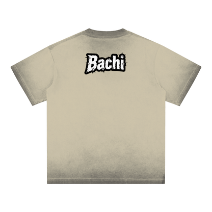 Unisex T-Shirt-I Identify As Reverse Dyed Loose Cotton