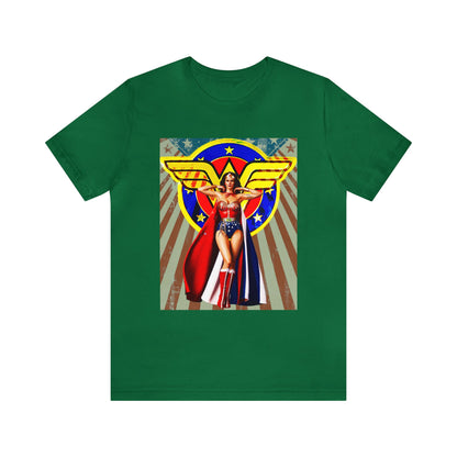 Vintage Fantasy Graphic Tee - Warrior Princess Streetwear Print (Bachi)