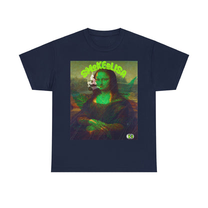 Raw Edge Pop Art Graphic Tee - Renaissance Parody Streetwear Print (Bachi)
