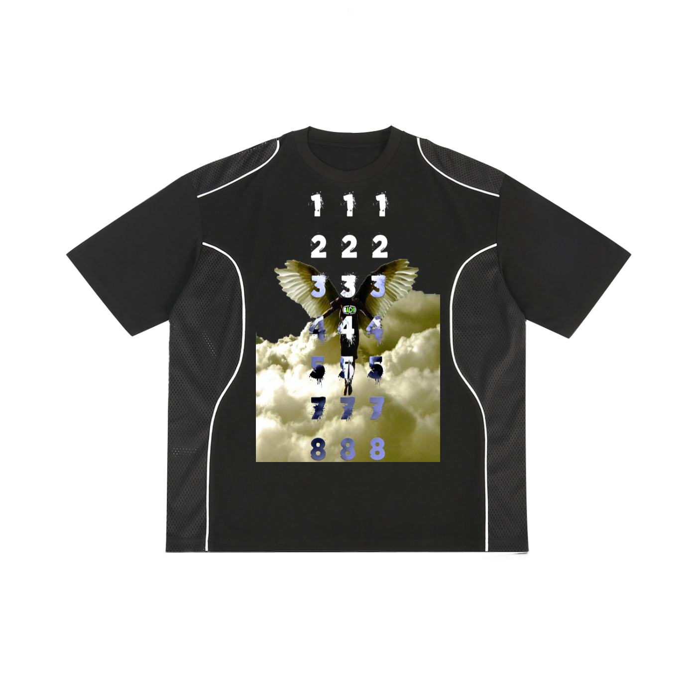 Unisex Piped Panel T-Shirt Bachi