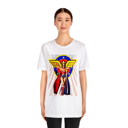 Vintage Fantasy Graphic Tee - Warrior Princess Streetwear Print (Bachi)