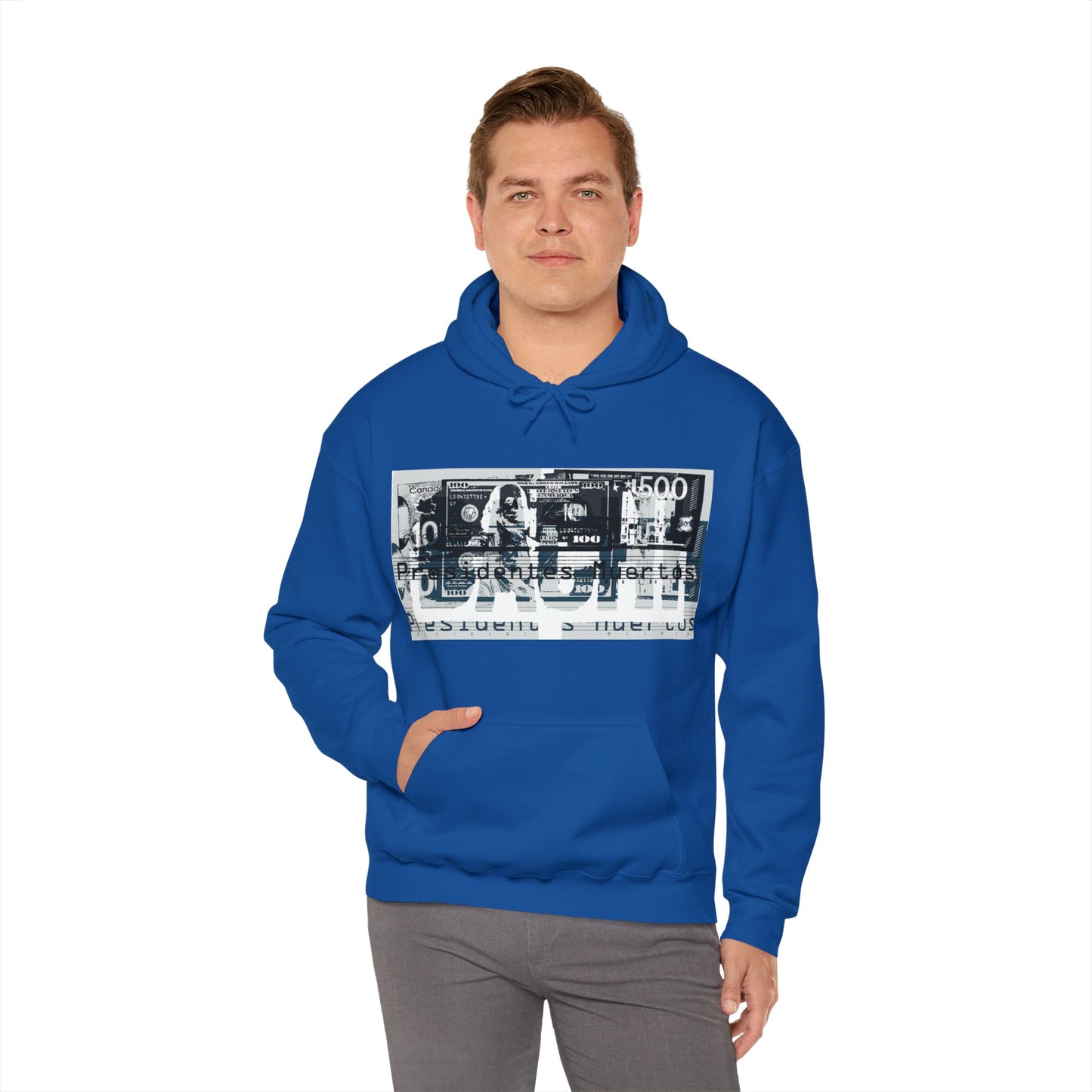 Unisex Hoodie Bachi Presidente Muertos Printify