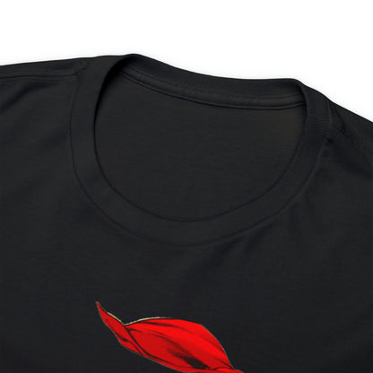 Vintage Comic Hero Graphic Tee - Cape Streetwear Print (Bachi)