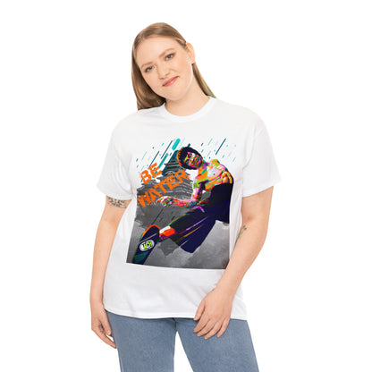 Vintage Martial Arts Graphic Tee - Kung Fu Legend Quote Print (Bachi)
