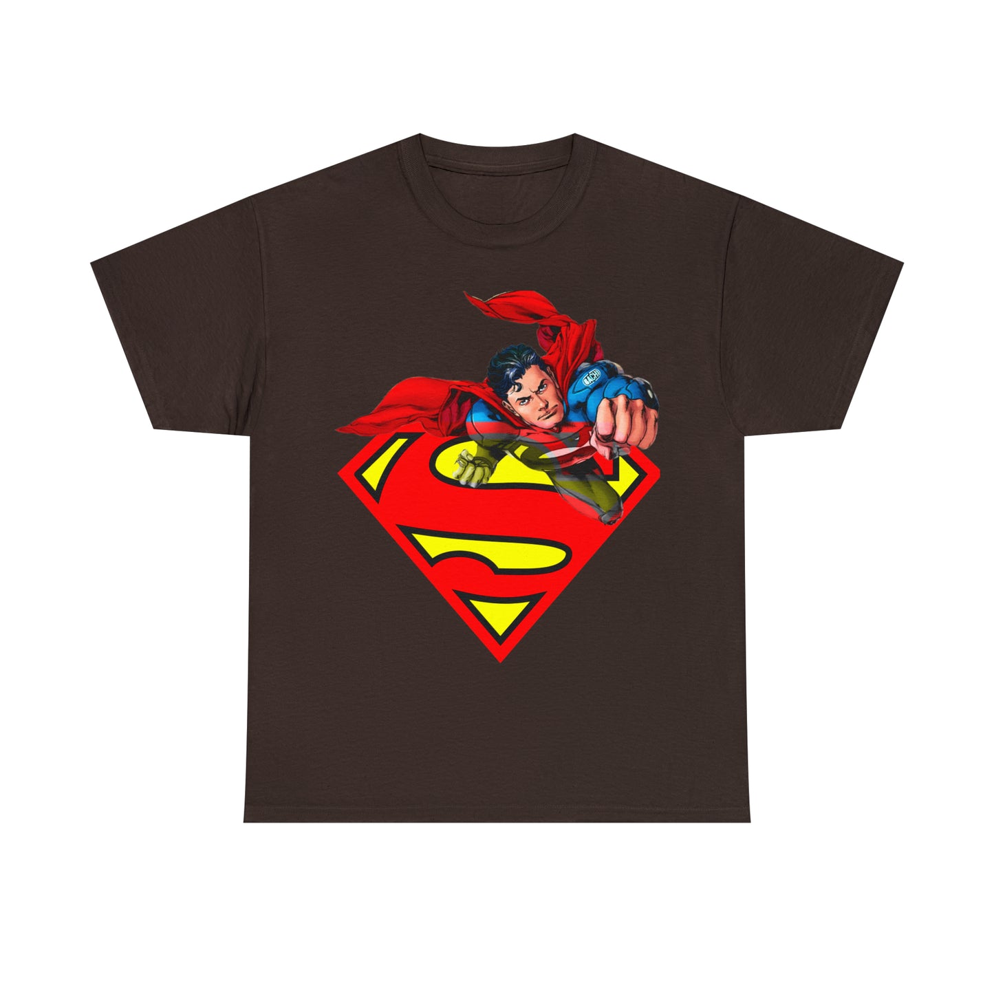 Vintage Comic Hero Graphic Tee - Cape Streetwear Print (Bachi)