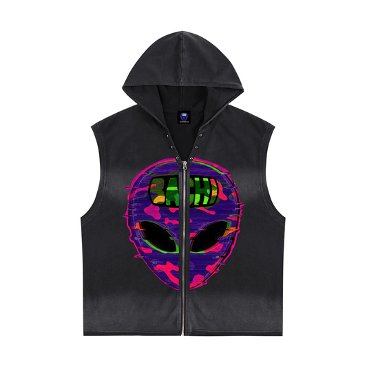 Summer Hoodie,New Fashion,Summer 2026 Fashion,New Trends,Alien Hoodie,Camouflage Hoodie,New Styles,Trending Fashion,Short Sleeve Hoodie,OOTD Fashion