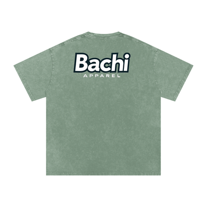 Oversized Graphic Tee - Latin Cinema Icon Streetwear Print (Bachi)