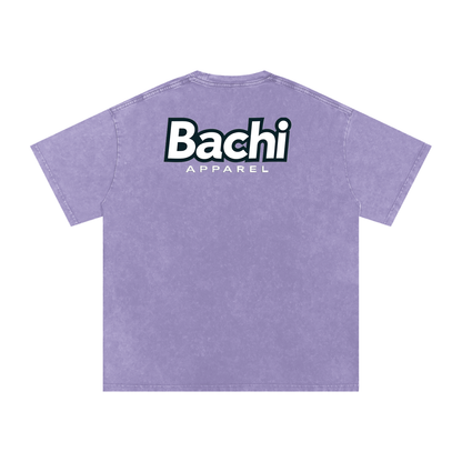 Oversized Graphic Tee - Latin Cinema Icon Streetwear Print (Bachi)