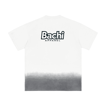 Oversized Hooded Boxy Tee - Martial Arts Legend Quote Streetwear (Bachi)