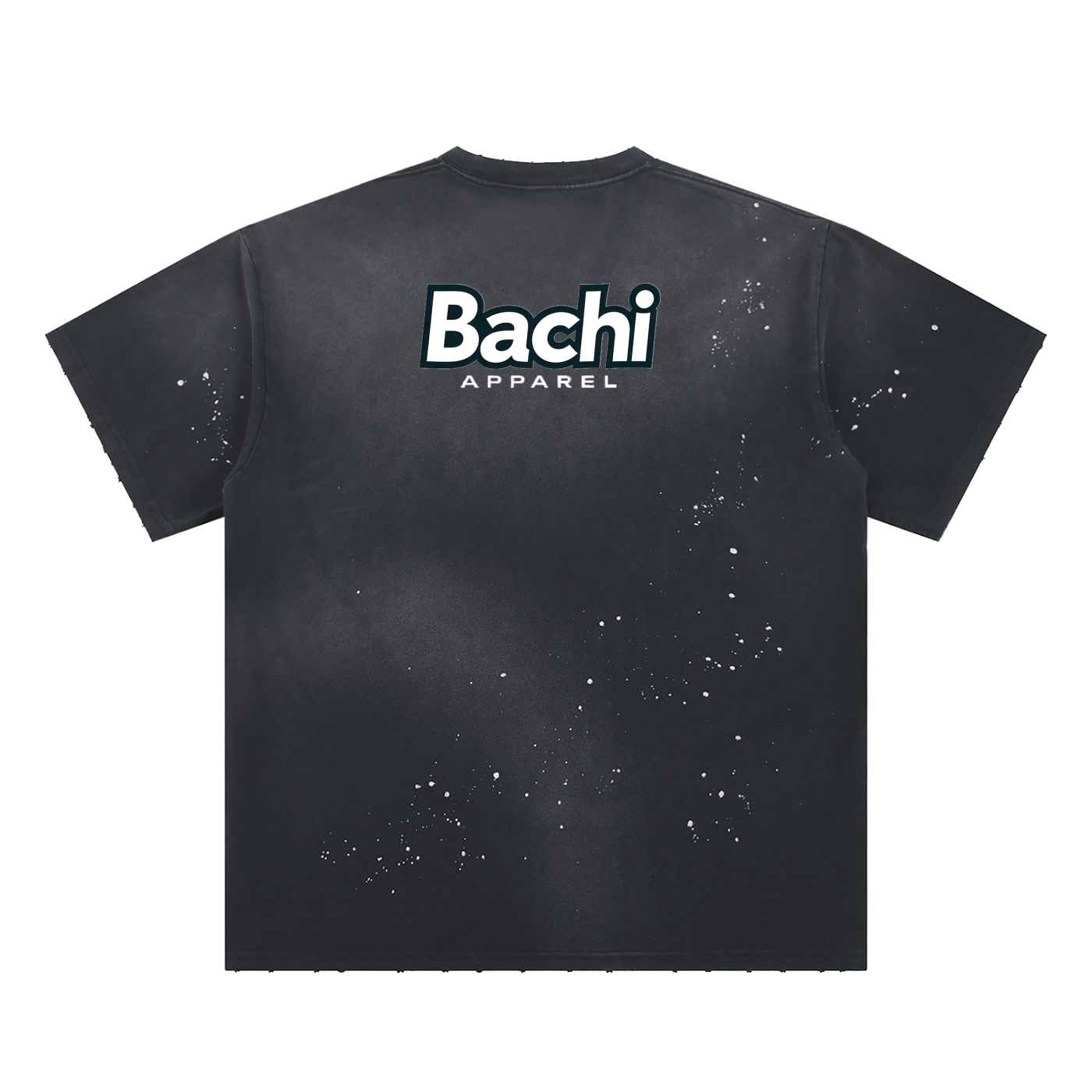 Paint Splatter Graphic Tee - Sci-Fi Cinema Cult Quote Streetwear (Bachi)