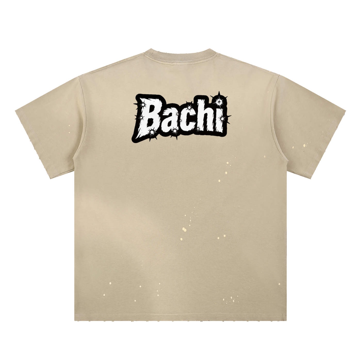 Vintage Graphic Tee - 80s Sci-Fi Cinema Parody Streetwear Print (Bachi)