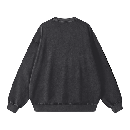 Vintage 90s Grunge Graphic Sweatshirt - Rock Icon Spirit Streetwear (Bachi)
