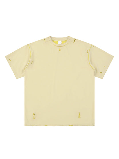 Oversized Graphic Tee - Cult Cinema Quote Streetwear Print (Bachi)