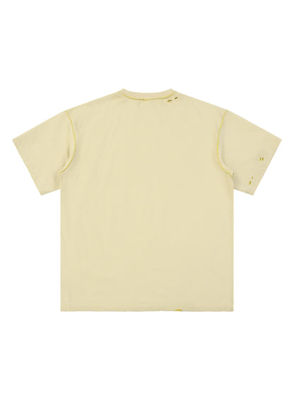 Oversized Graphic Tee - Cult Cinema Quote Streetwear Print (Bachi)