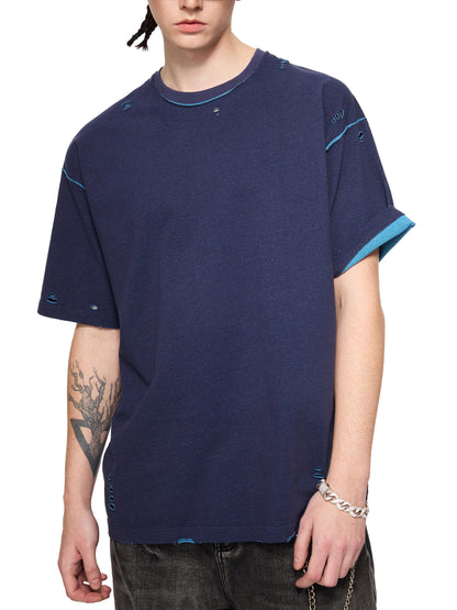 Oversized Graphic Tee - Cult Cinema Quote Streetwear Print (Bachi)