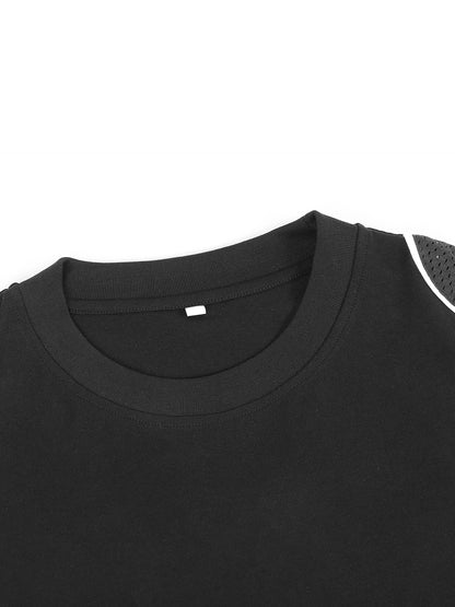 Unisex Piped Panel T-Shirt Bachi