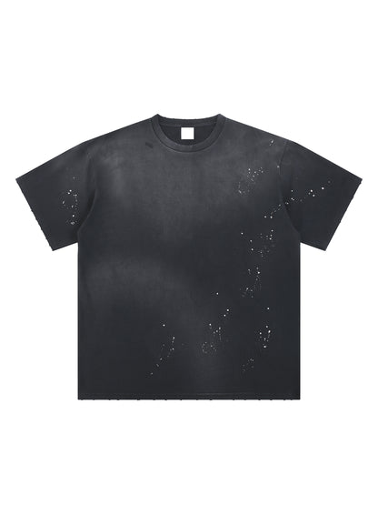 Vintage Graphic Tee - 80s Sci-Fi Cinema Parody Streetwear Print (Bachi)