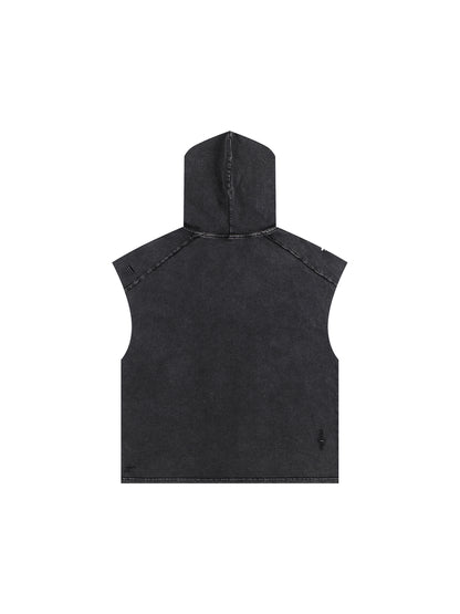 Hooded Tank Top The Snow Washed Boxy