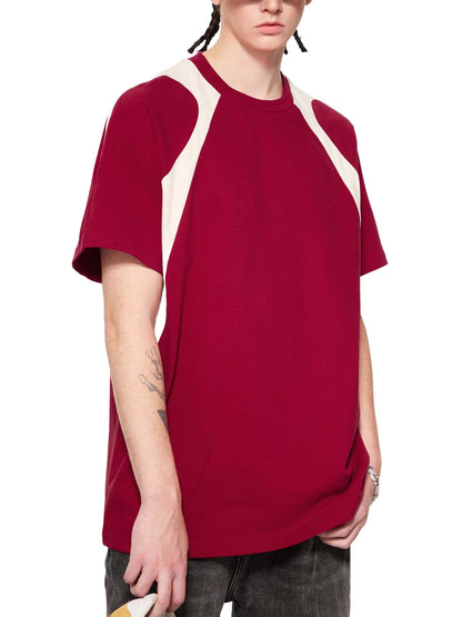 Sci-Fi Saga Panel Cotton Graphic Tee - Streetwear Print (Bachi)