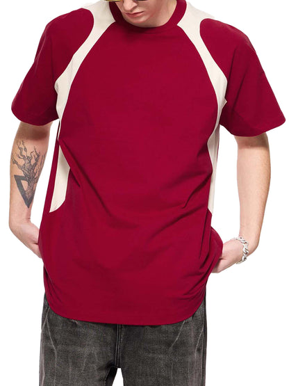 Sci-Fi Saga Panel Cotton Graphic Tee - Streetwear Print (Bachi)