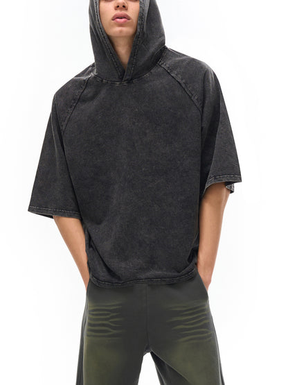 Unisex Hooded Boxy T-Shirt Say No