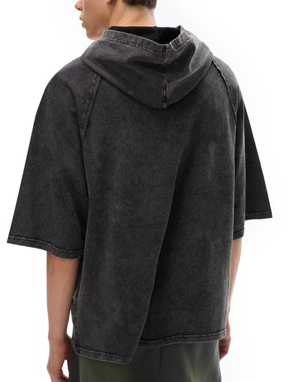 Unisex Hooded Boxy T-Shirt Say No