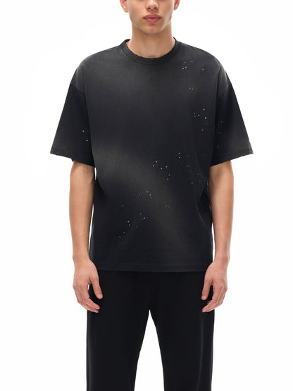 Vintage Graphic Tee - 80s Sci-Fi Cinema Parody Streetwear Print (Bachi)