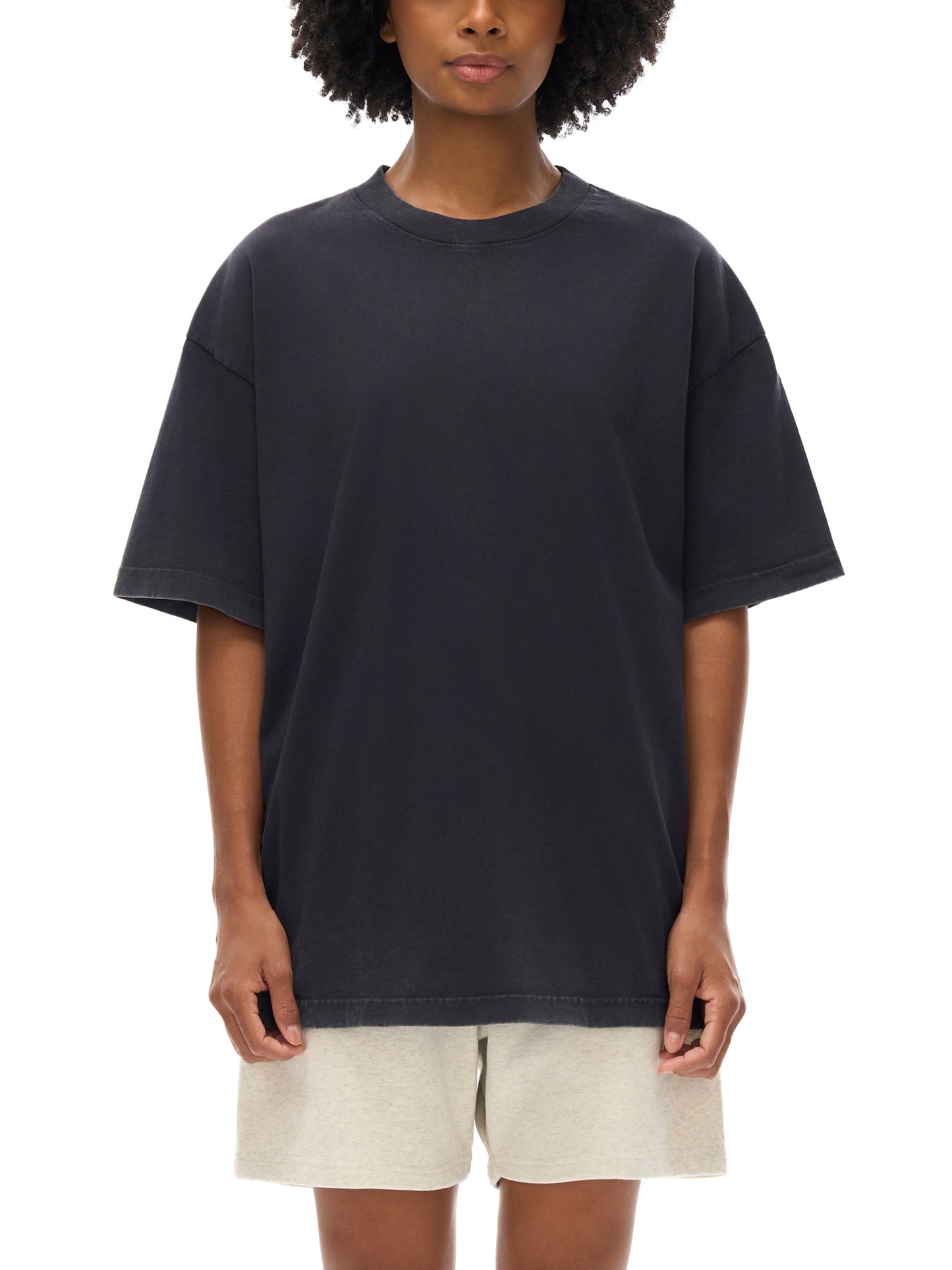 Oversized Graphic Tee - Cult Cinema Quote Streetwear Print (Bachi)