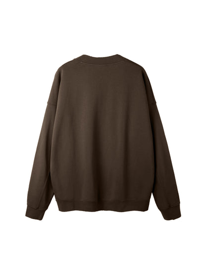 Heavyweight Graphic Sweatshirt - Cult Cinema Quote Streetwear Print (Bachi)