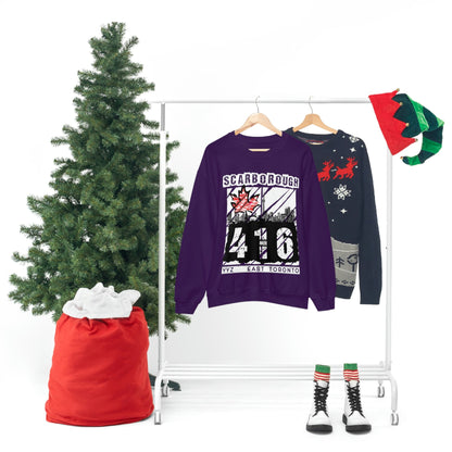 Unisex Sweatshirt Scarborough 416 Toronto Printify
