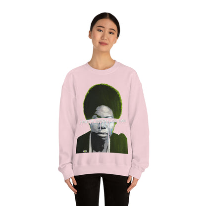 Vintage Soul Music Graphic Sweatshirt - Female Jazz Portrait Print (Bachi)