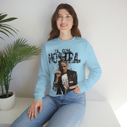Heavyweight Vintage Sweatshirt - Mafia Cinema Graphic Streetwear (Bachi)