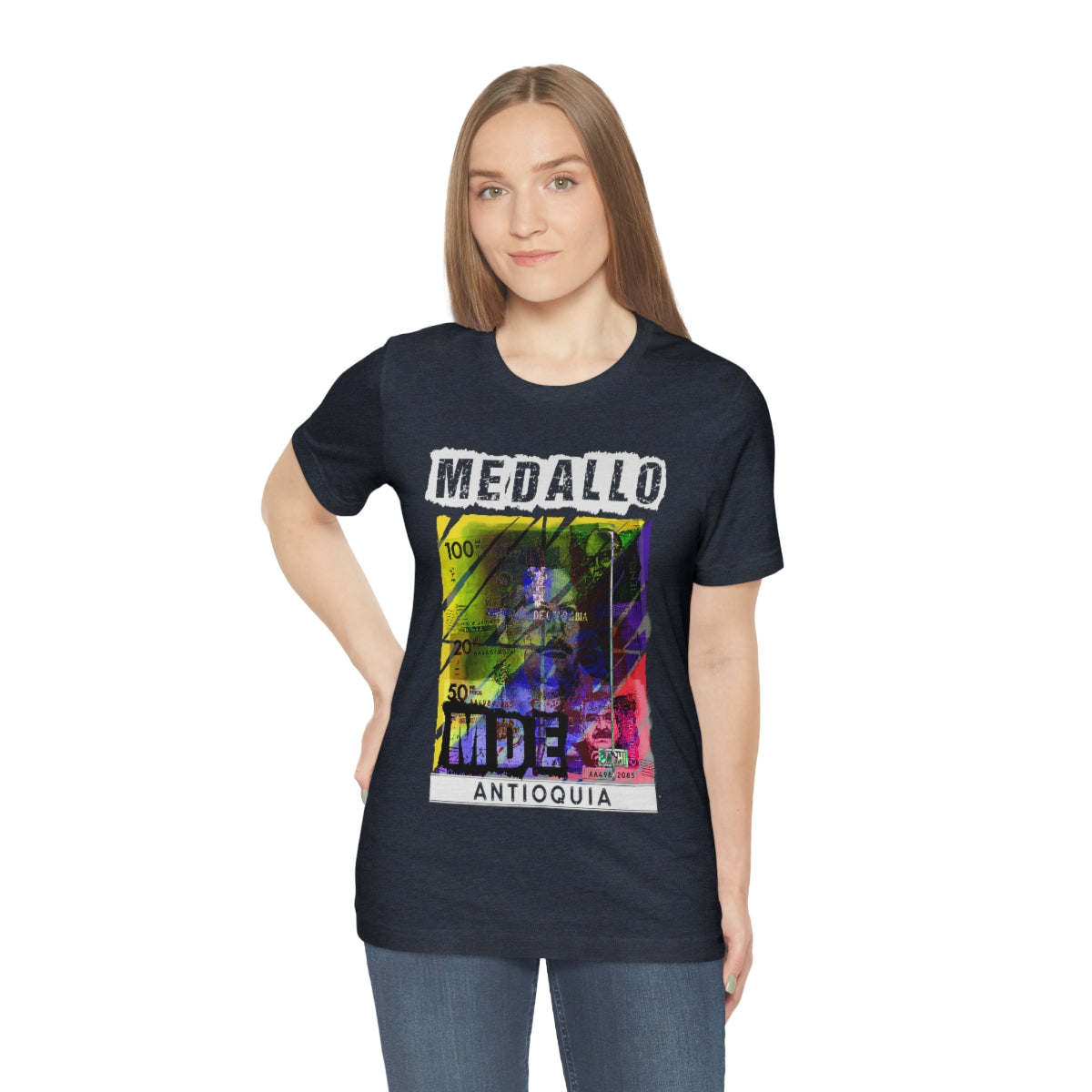 Unisex T-shirt Rep Your Country Medellin Colombia Medallo Printify