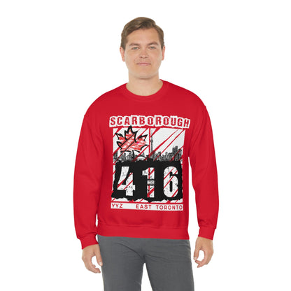 Unisex Sweatshirt Scarborough 416 Toronto Printify