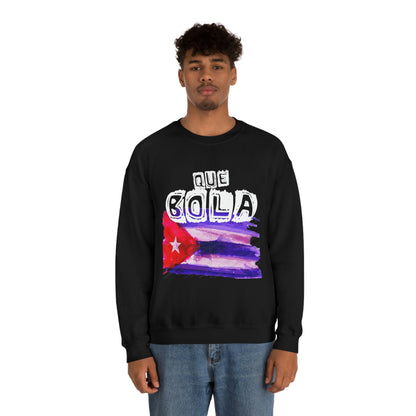 Unisex Sweatshirt Cuba Que Bola Printify